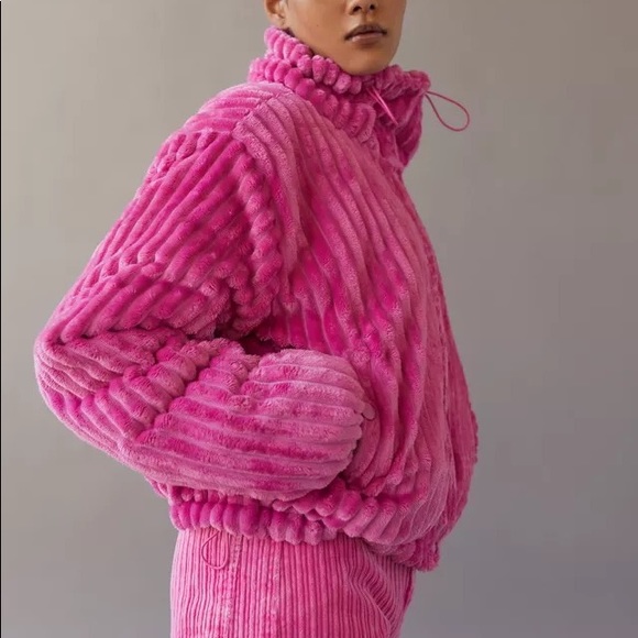 Urban Outfitters BDG Isla funnel neck corduroy coat, Sz Medium - Picture 11 of 12